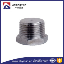 threaded stainless steel Hex plug pipe fitting